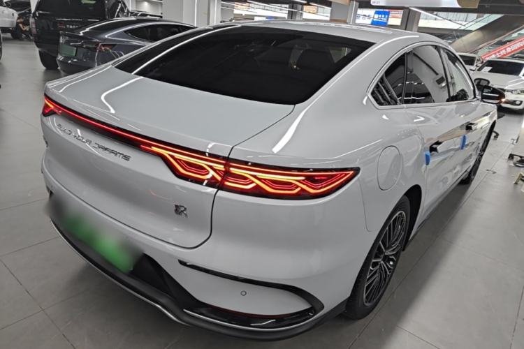 Used BYD Han 2024 EV Glory Edition 506KM Front-Wheel-Drive Premium Model Rear Right 45 Deg