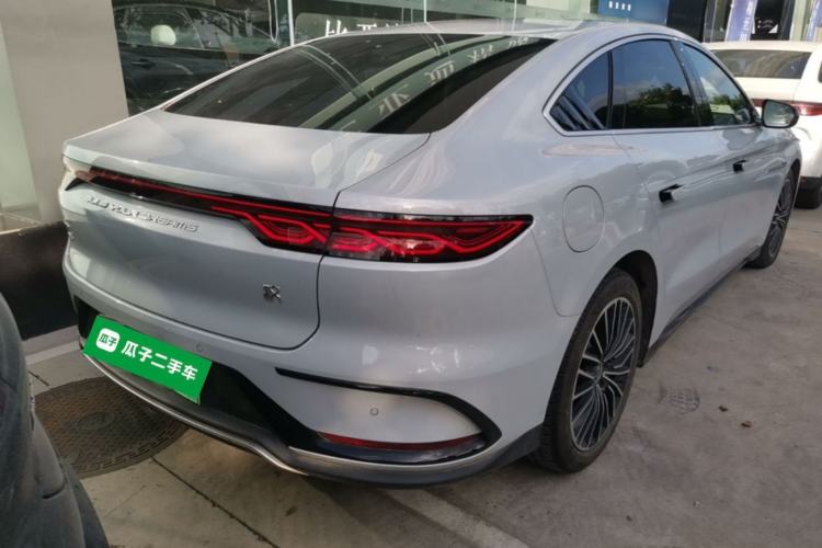 Used BYD Han 2024 DM-i Glory Edition 121KM Premium Model Rear Right 45 Deg