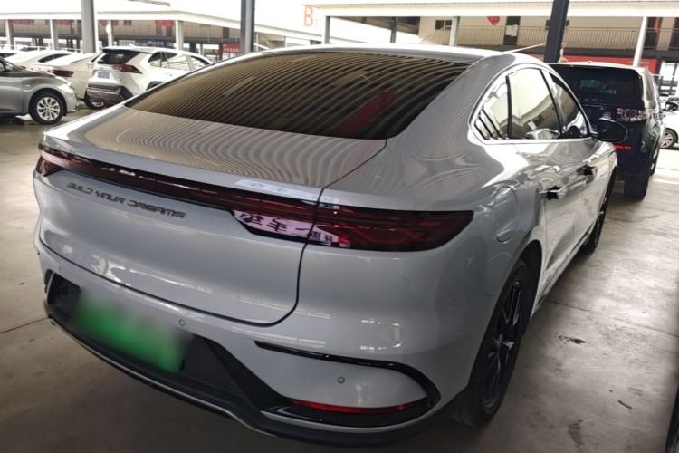 Used BYD Han 2024 DM-i Glory Edition 121KM Elite Model Rear Right 45 Deg