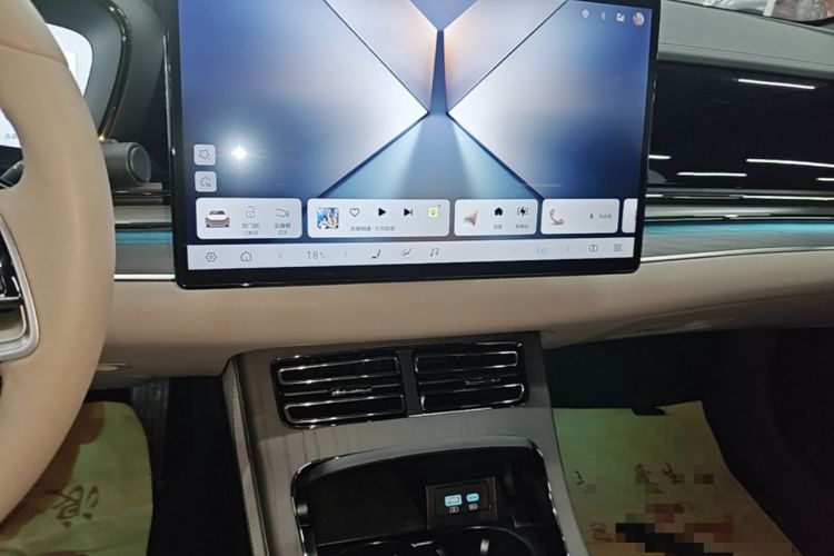 Used BYD Han 2025 DM-i Intelligent Driving Edition 125KM LiDAR Flagship Model Audio And AC Panel