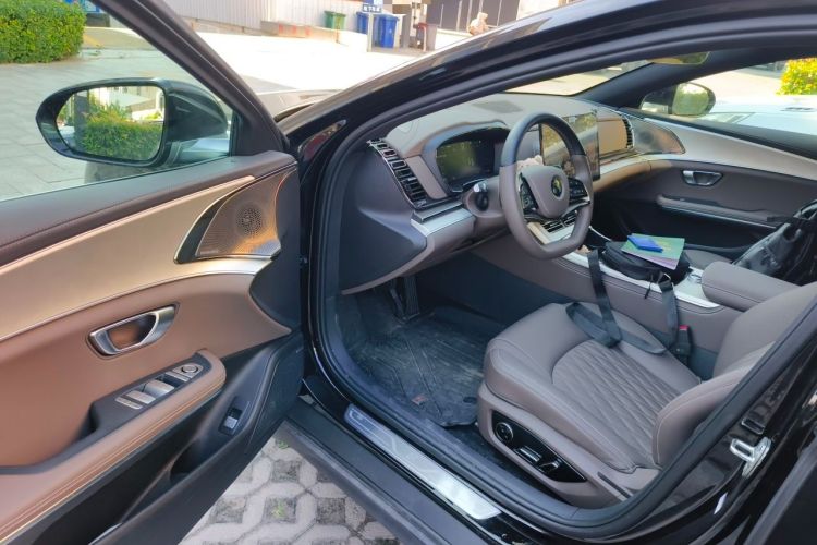 Used BYD Han 2025 Model EV Intelligent Driving Edition 635KM Flagship Driver Seat