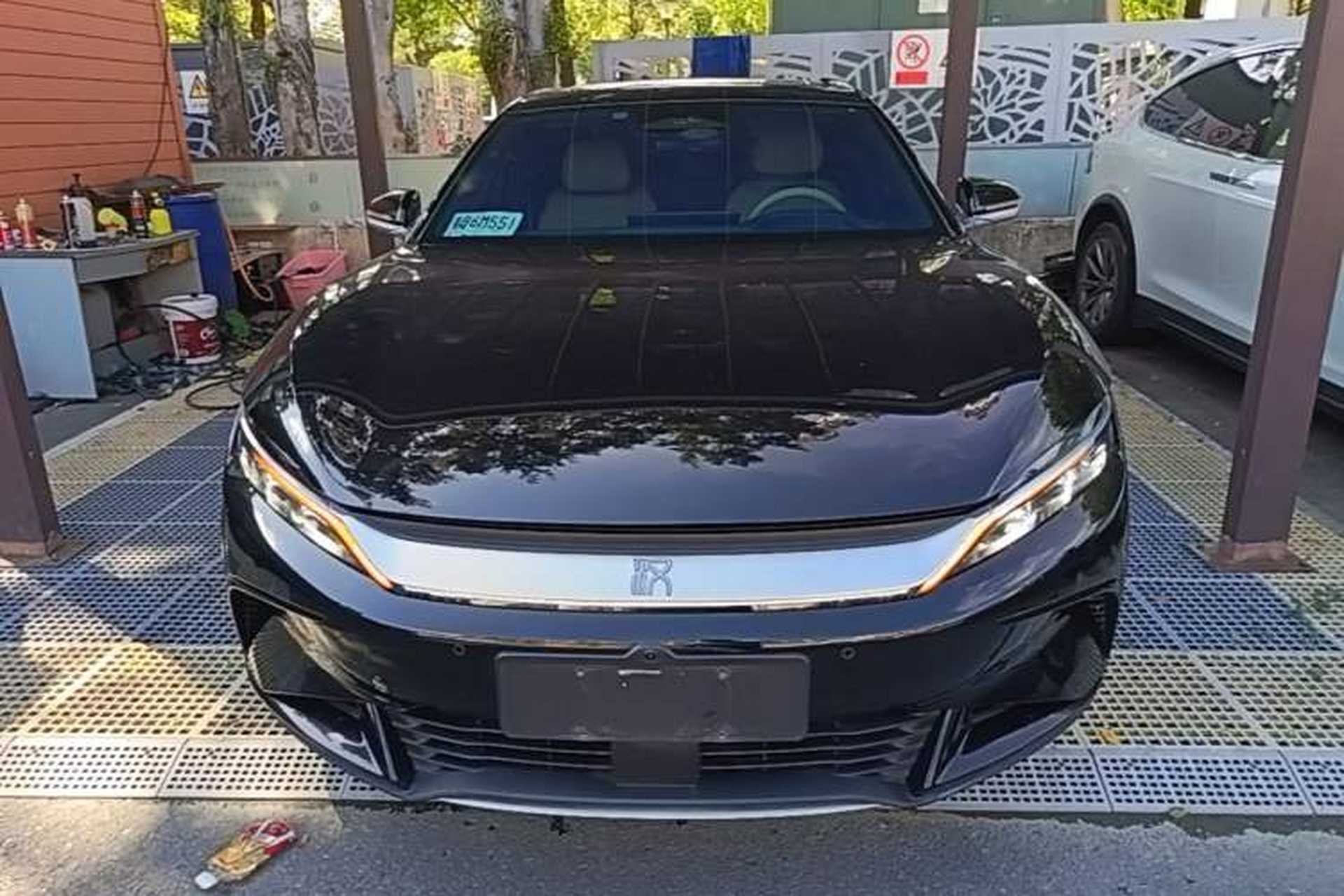 Used BYD Han 2025 EV Intelligent Driving Version 701KM Prestige Model Front