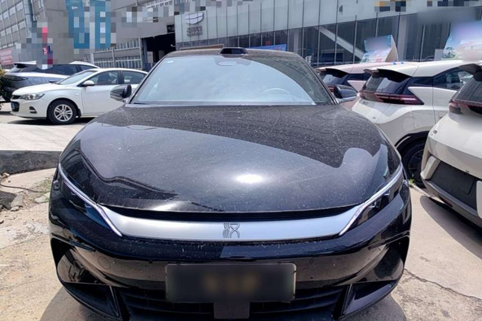 Used BYD Han 2025 DM-i Intelligent Driving Edition 125KM LiDAR Flagship Model Front