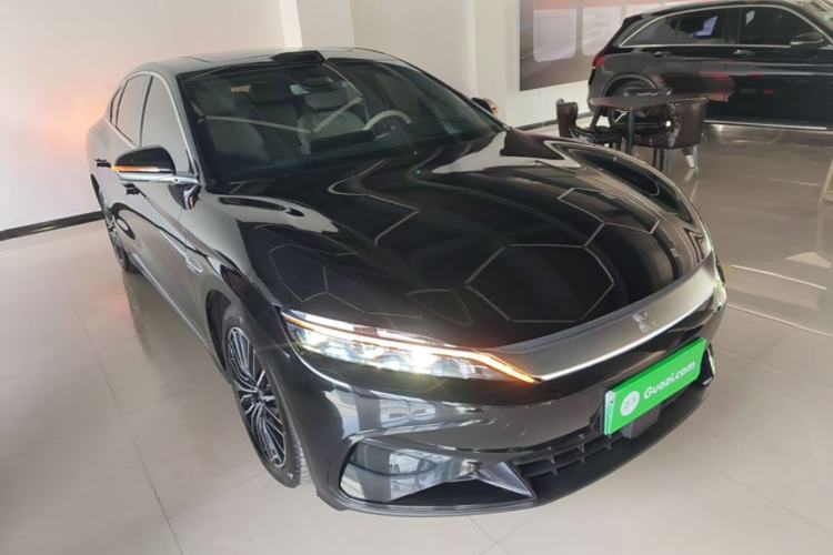 Used BYD Han 2025 DM-i Intelligent Driving Edition 125KM LiDAR Flagship Model Front Right 45 Deg