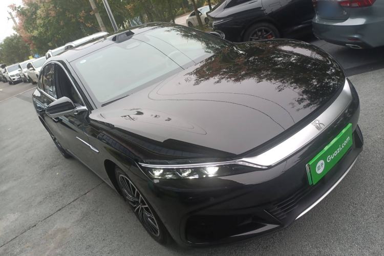 Used BYD Han 2025 EV Intelligent Driving Edition 701KM LiDAR Flagship Model Front Right 45 Deg