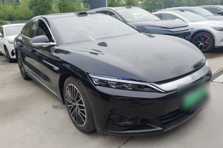 Used BYD Han 2025 DM-i Intelligent Driving Edition 125KM LiDAR Flagship Model Front Right 45 Deg