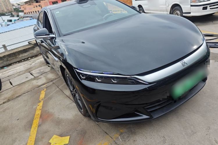 Used BYD Han 2025 DM-i Intelligent Driving Edition 125KM LiDAR Flagship Model Front Right 45 Deg