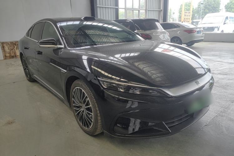 Used BYD Han 2025 DM-i Intelligent Driving Edition 125KM LiDAR Flagship Model Front Right 45 Deg