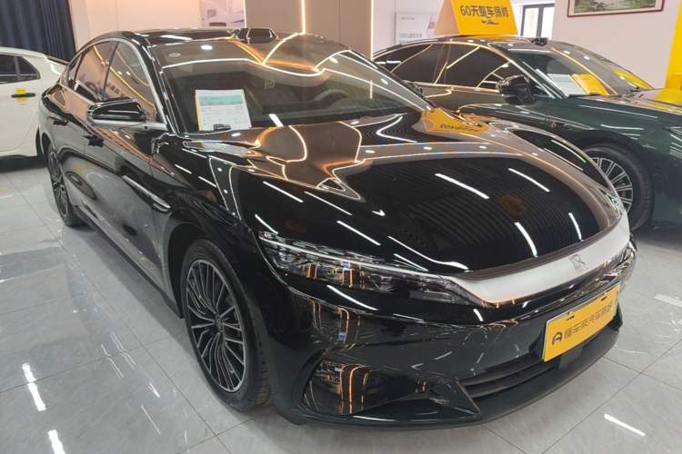 Used BYD Han 2025 DM-i Intelligent Driving Edition 125KM LiDAR Flagship Model Front Right 45 Deg