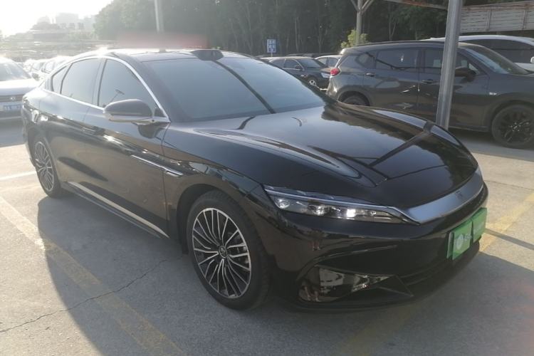 Used BYD Han 2025 DM-i Intelligent Driving Edition 125KM LiDAR Flagship Model Front Right 45 Deg