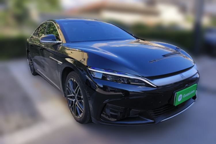 Used BYD Han 2025 Model EV Intelligent Driving Edition 635KM Flagship Front Right 45 Deg