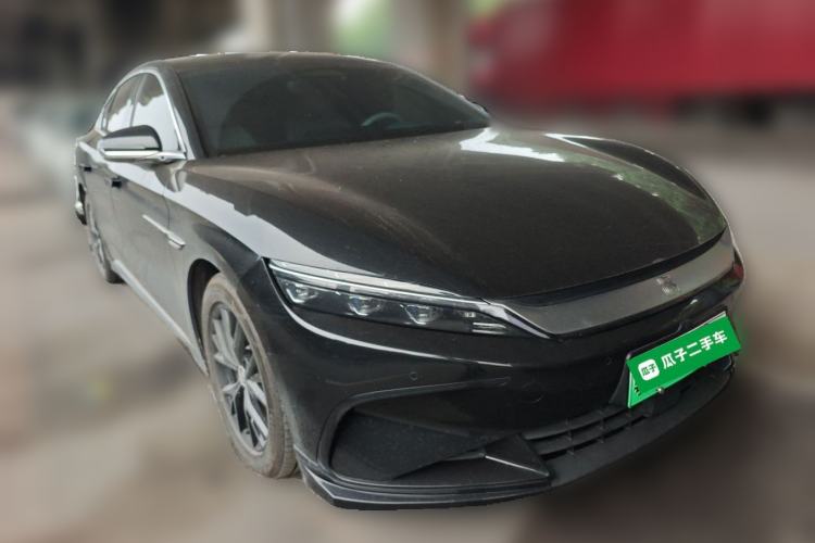 Used BYD Han 2025 DM-i Smart Drive 125KM Elite Model Front Right 45 Deg