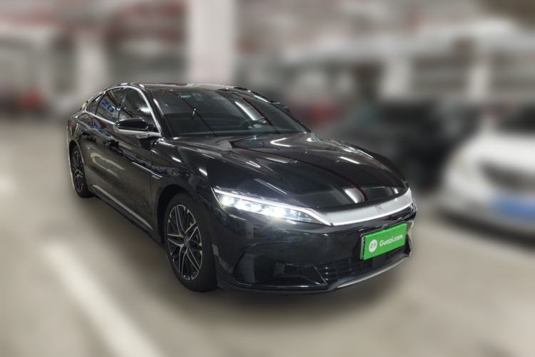 Used BYD Han 2025 EV Intelligent Driving Edition 605KM Prestige Model Front Right 45 Deg