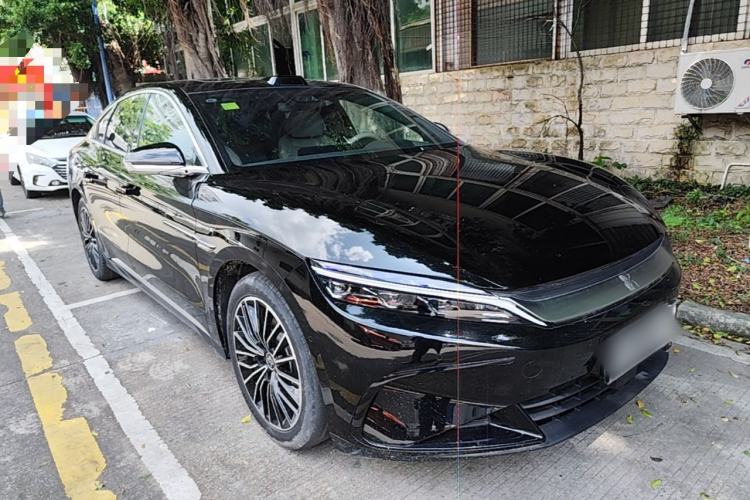 Used BYD Han 2025 DM-i Intelligent Driving Edition 125KM LiDAR Flagship Model Front Right 45 Deg