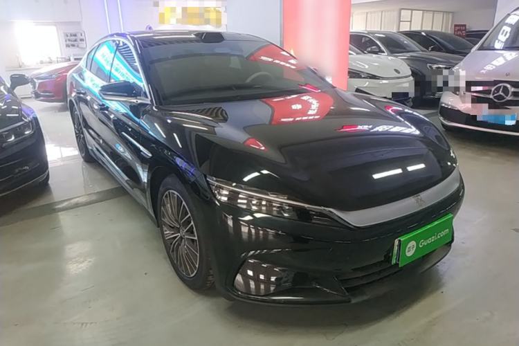 Used BYD Han 2025 DM-i Intelligent Driving Edition 125KM LiDAR Flagship Model Front Right 45 Deg