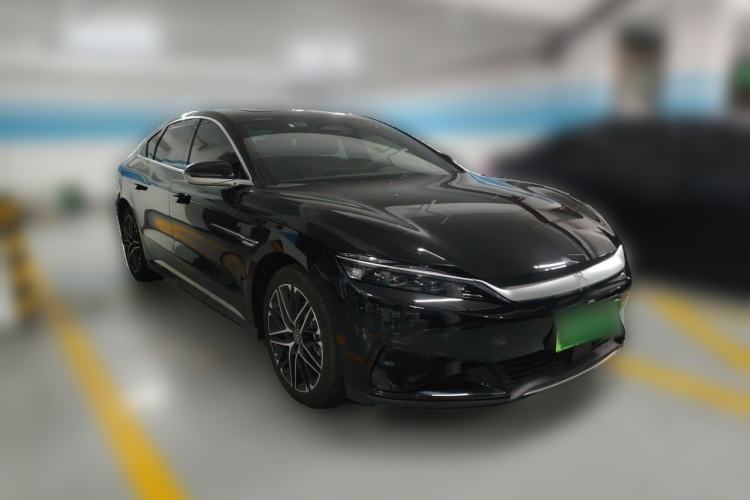 Used BYD Han 2025 Model EV Intelligent Driving Edition 635KM Flagship Front Right 45 Deg