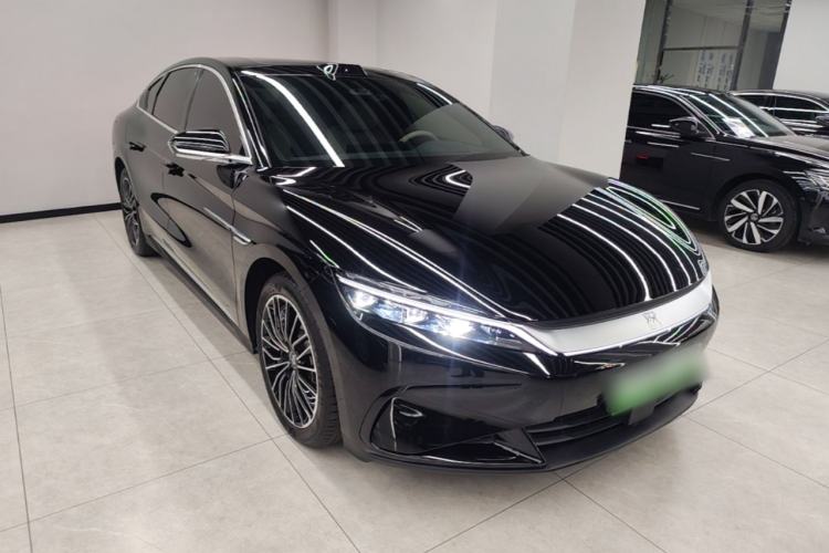 Used BYD Han 2025 DM-i Intelligent Driving Edition 125KM LiDAR Flagship Model Front Right 45 Deg