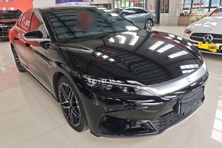 Used BYD Han 2025 EV Intelligent Driving Edition 605KM Prestige Model Front Right 45 Deg