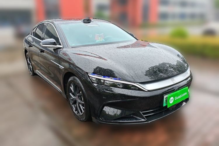 Used BYD Han 2025 DM-i Smart Drive 125KM Elite Model Front Right 45 Deg