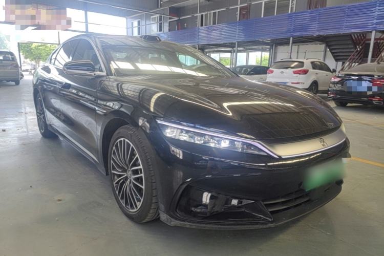 Used BYD Han 2025 DM-i Intelligent Driving Edition 125KM LiDAR Flagship Model Front Right 45 Deg
