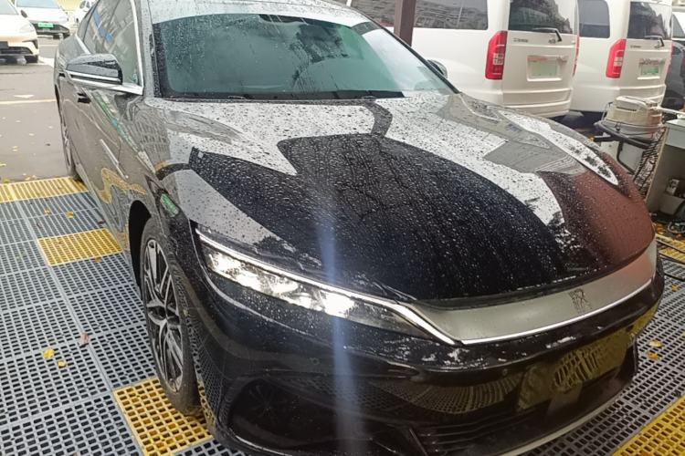 Used BYD Han 2025 EV 605KM Prestige Model Front Right 45 Deg