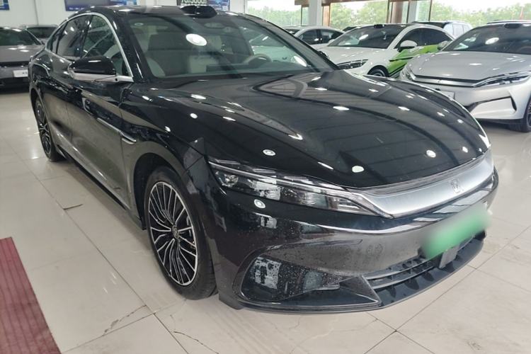 Used BYD Han 2025 DM-i Intelligent Driving Edition 125KM LiDAR Flagship Model Front Right 45 Deg