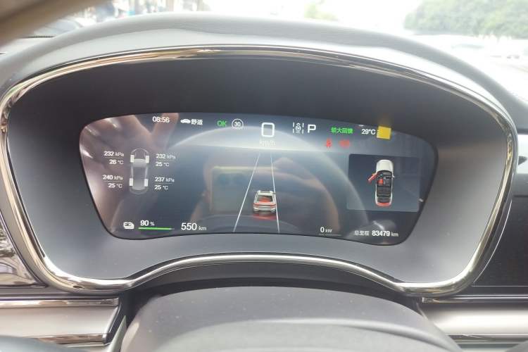 Used BYD Han 2025 EV 605KM Prestige Model Instrument Cluster