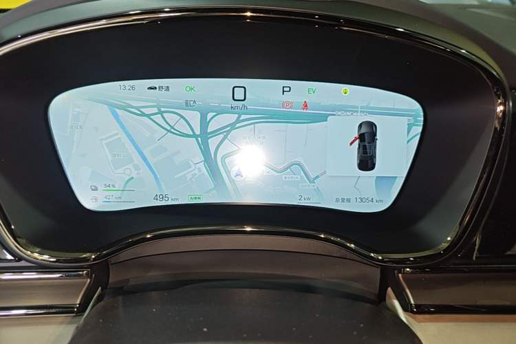 Used BYD Han 2025 DM-i Smart Drive 125KM Prestige Model Instrument Cluster