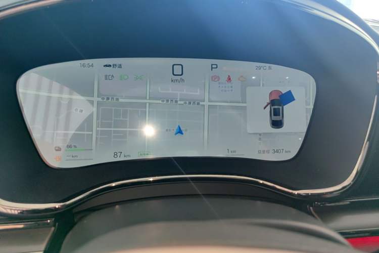 Used BYD Han 2025 DM-i 125KM LiDAR-Powered Intelligent Driving Model Instrument Cluster