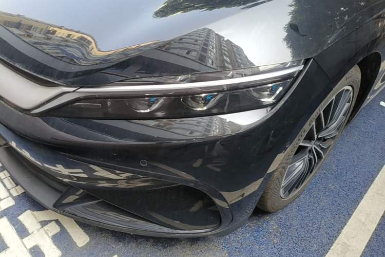 Used BYD Han 2025 DM-i 125KM LiDAR-Powered Intelligent Driving Model Left Front Headlight
