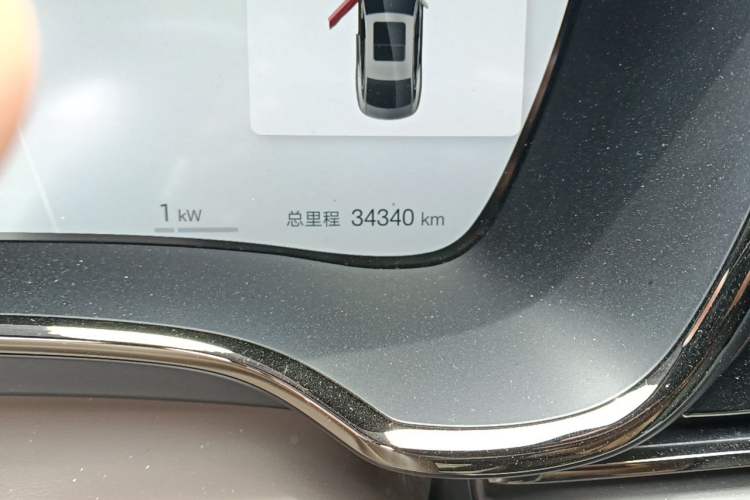 Used BYD Han 2025 DM-i 125KM Elite Model Odometer Close Up