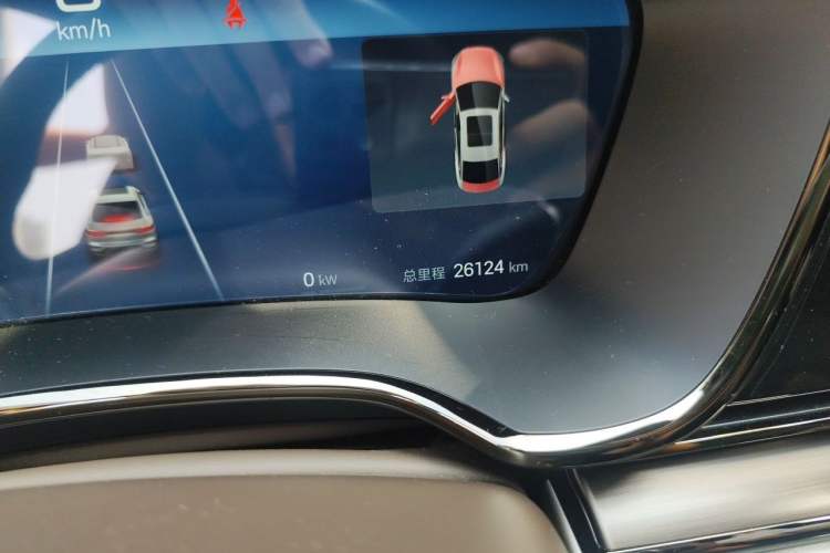 Used BYD Han 2025 EV 506KM Prestige Edition Odometer Close Up
