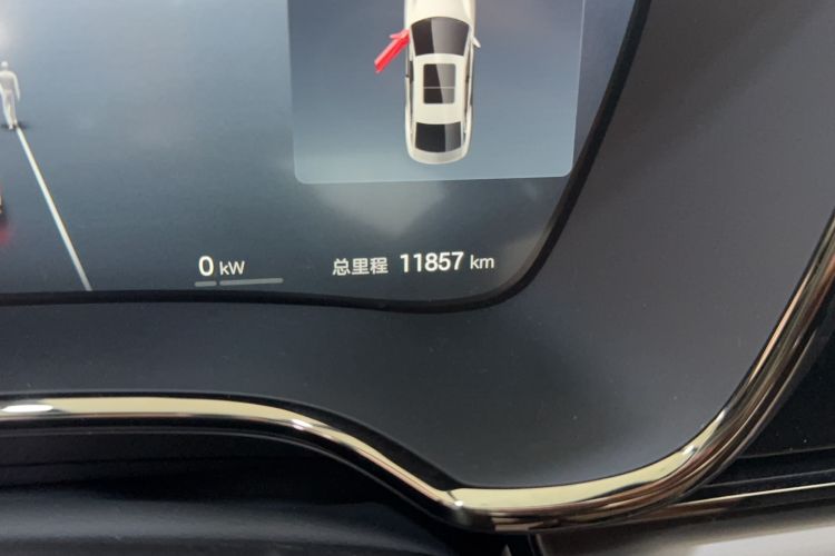 Used BYD Han 2025 EV 506KM Prestige Edition Odometer Close Up