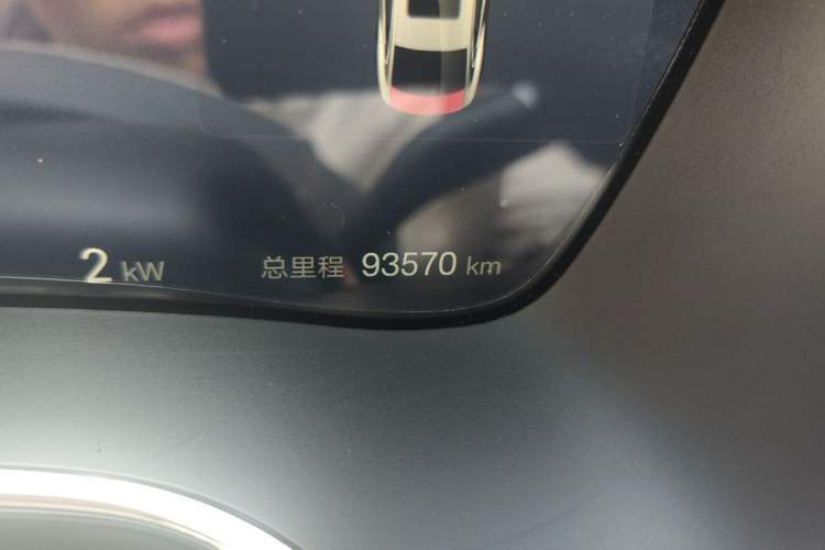 Used BYD Han 2025 EV 701KM Deluxe Edition Odometer Close Up