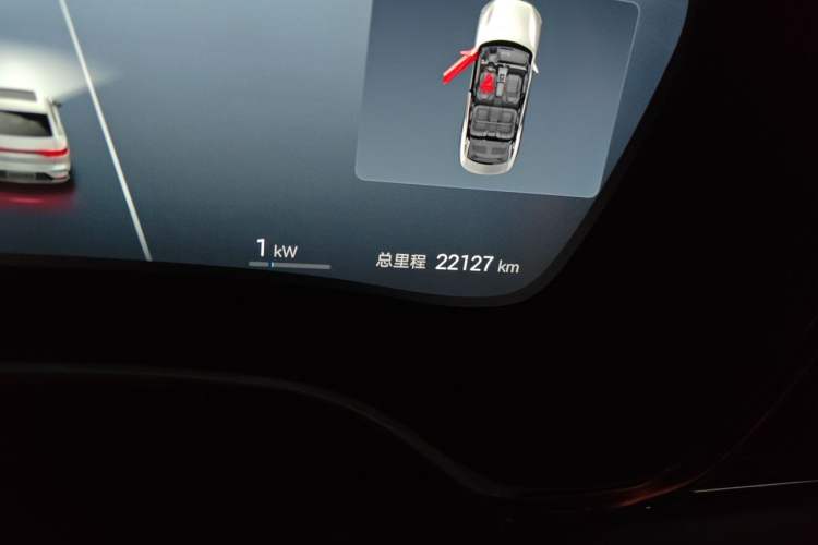 Used BYD Han 2025 DM-i 125KM Elite Model Odometer Close Up