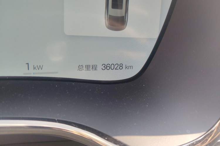 Used BYD Han 2025 EV Intelligent Driving Edition 701KM LiDAR Deluxe Model Odometer Close Up