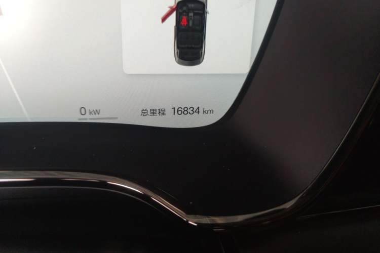 Used BYD Han 2025 DM-i 125KM Elite Model Odometer Close Up