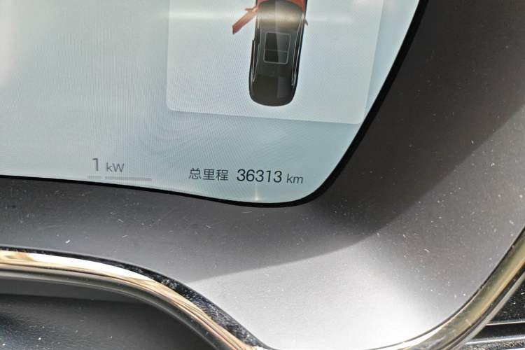 Used BYD Han 2025 DM-i Intelligent Driving Edition 125KM Prestige Model Odometer Close Up