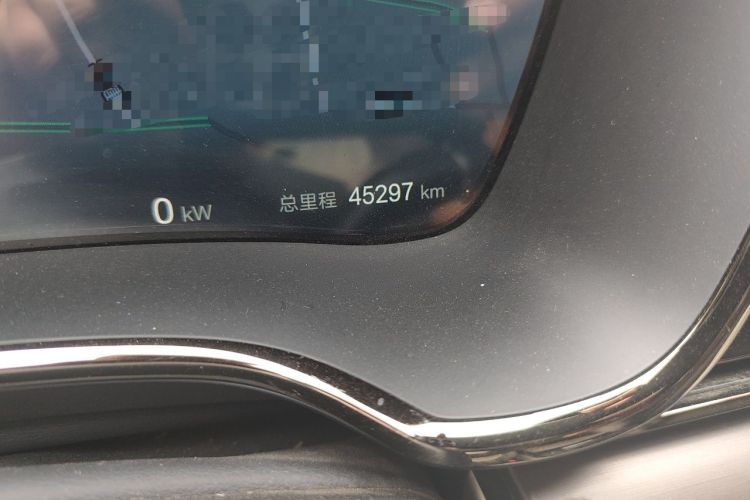 Used BYD Han 2025 DM-i 125KM Elite Model Odometer Close Up