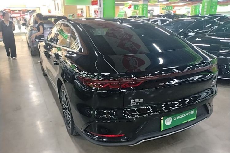 Used BYD Han 2025 DM-i Intelligent Driving Edition 125KM LiDAR Flagship Model Rear Left 45 Deg