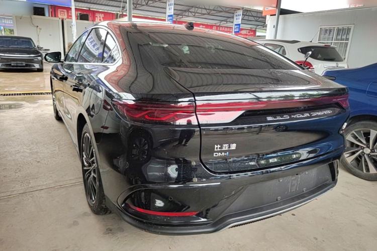 Used BYD Han 2025 DM-i Intelligent Driving Edition 125KM LiDAR Flagship Model Rear Left 45 Deg