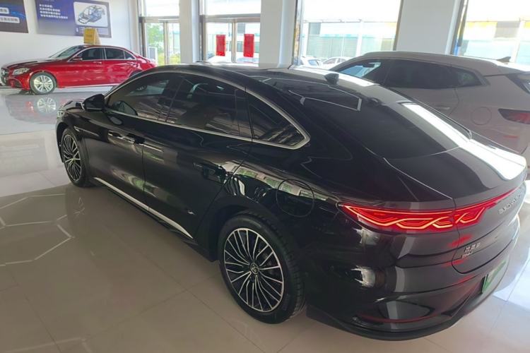 Used BYD Han 2025 DM-i Intelligent Driving Edition 125KM LiDAR Flagship Model Rear Left 45 Deg