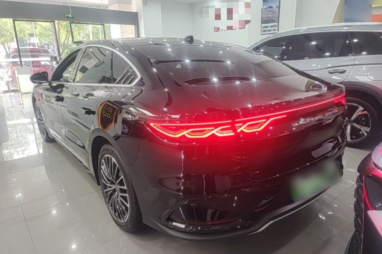 Used BYD Han 2025 DM-i Intelligent Driving Edition 125KM LiDAR Flagship Model Rear Left 45 Deg