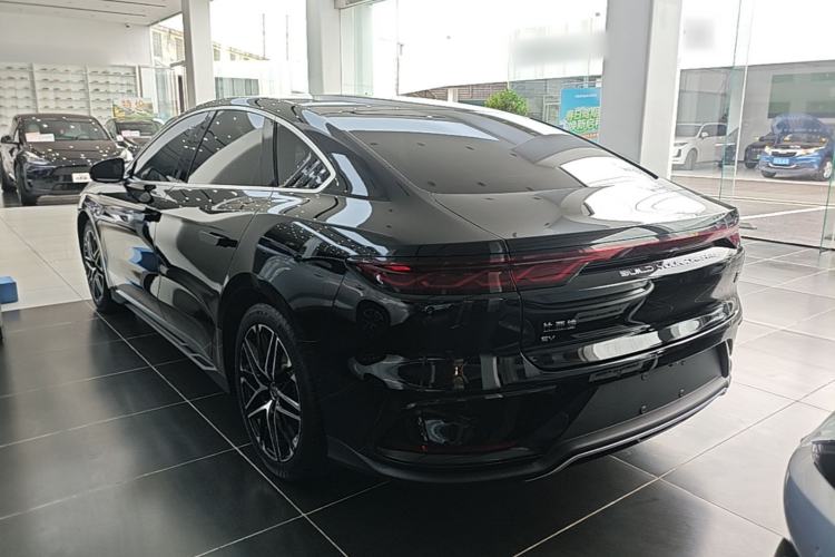 Used BYD Han 2025 EV 605KM Prestige Model Rear Left 45 Deg