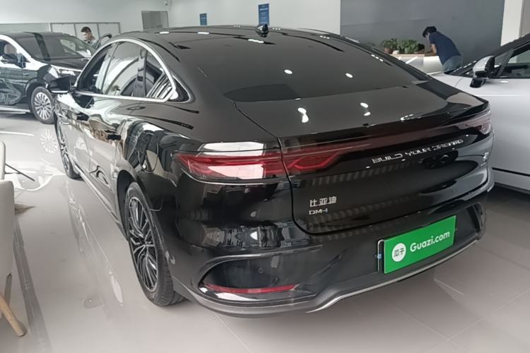Used BYD Han 2025 DM-i 125KM LiDAR-Powered Intelligent Driving Model Rear Left 45 Deg