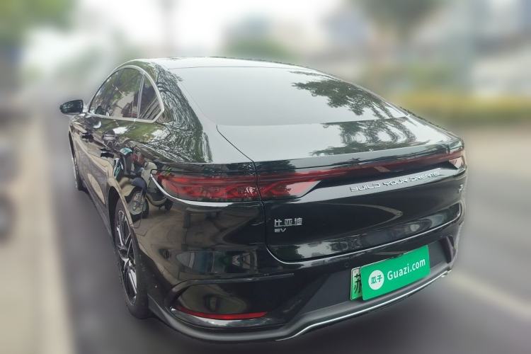 Used BYD Han 2025 EV 605KM Prestige Model Rear Left 45 Deg