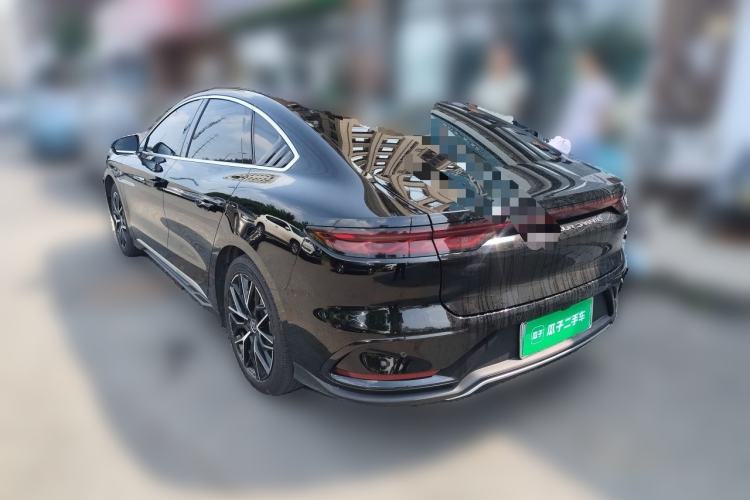 Used BYD Han 2025 EV 506KM Prestige Edition Rear Left 45 Deg