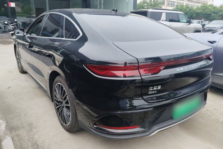 Used BYD Han 2025 DM-i Intelligent Driving Edition 125KM LiDAR Flagship Model Rear Left 45 Deg