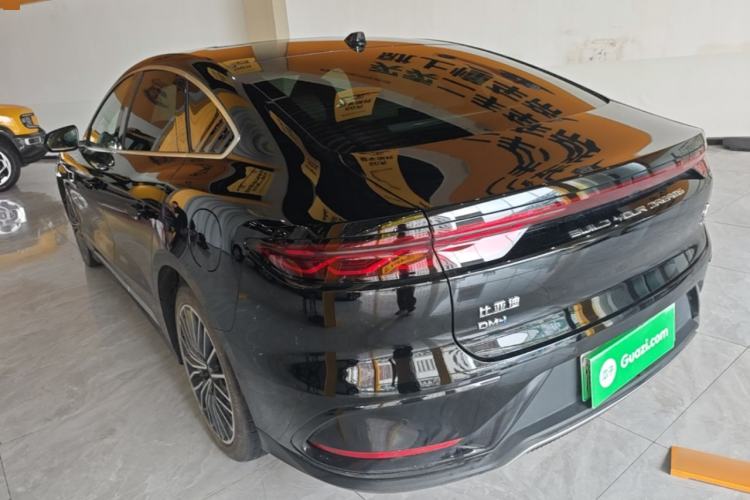 Used BYD Han 2025 DM-i Intelligent Driving Edition 125KM LiDAR Flagship Model Rear Left 45 Deg
