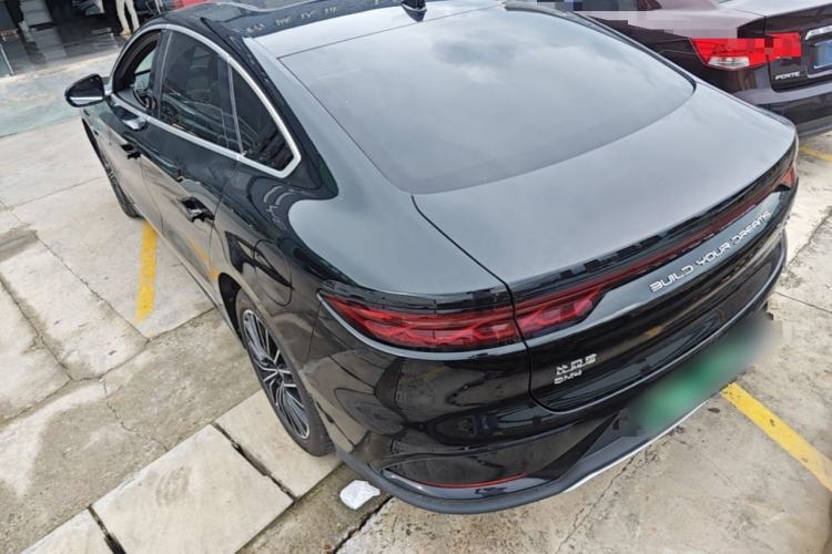 Used BYD Han 2025 DM-i Intelligent Driving Edition 125KM LiDAR Flagship Model Rear Left 45 Deg